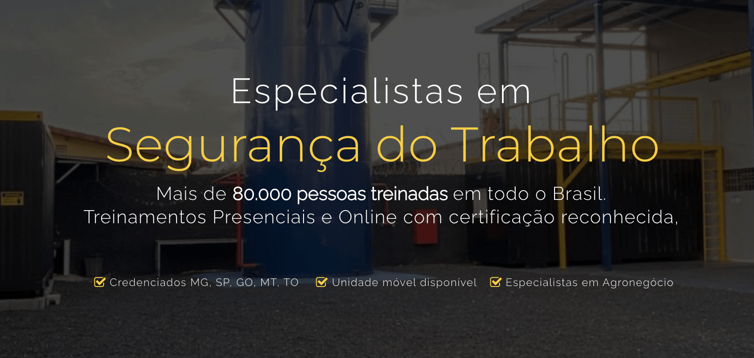 SS Treinamentos Segurança do Trabalho - banner mobile -